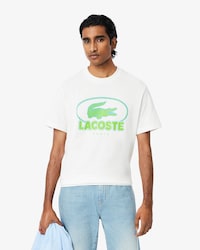 Camiseta de Algodão Pesado com estampa Gráfica
