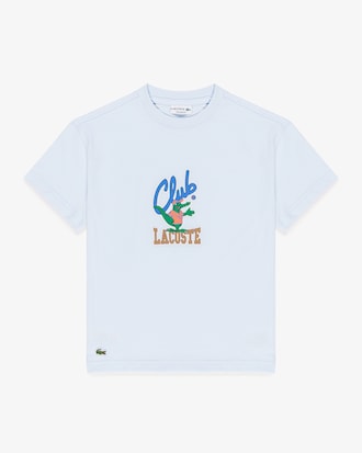 Camiseta Infantil com Mascote Lacoste