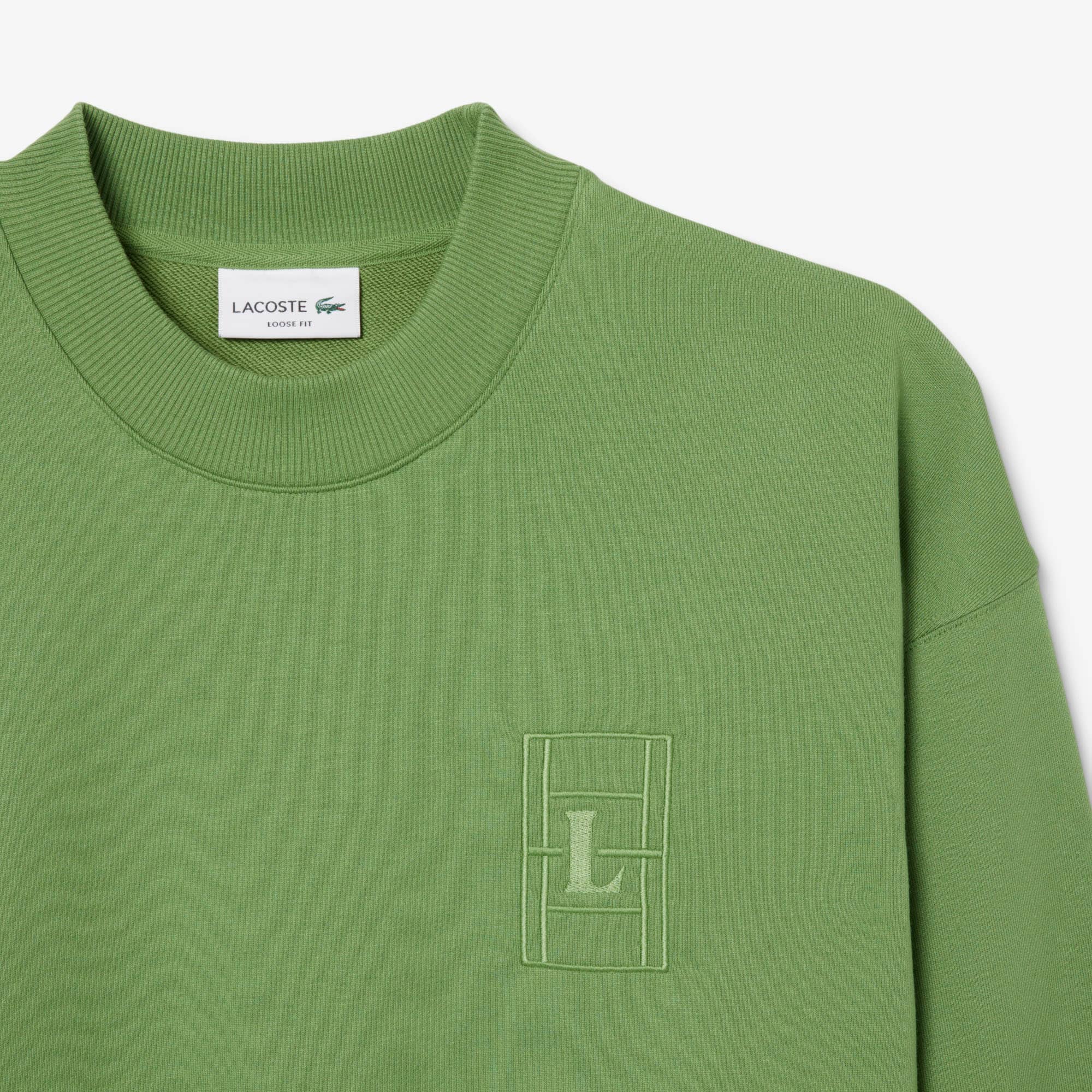 Moletom Bordado em Moletom Fleece - Moletons Masculinos