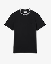 Remera De Piqu&eacute; Y Emblema En Jacquard