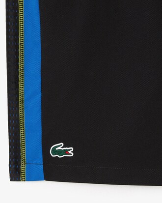 Short masculino Lacoste Tennis em poli&eacute;ster reciclado