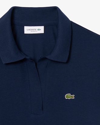 Camisa Polo Fluid Piqu&eacute; Ajuste Folgado