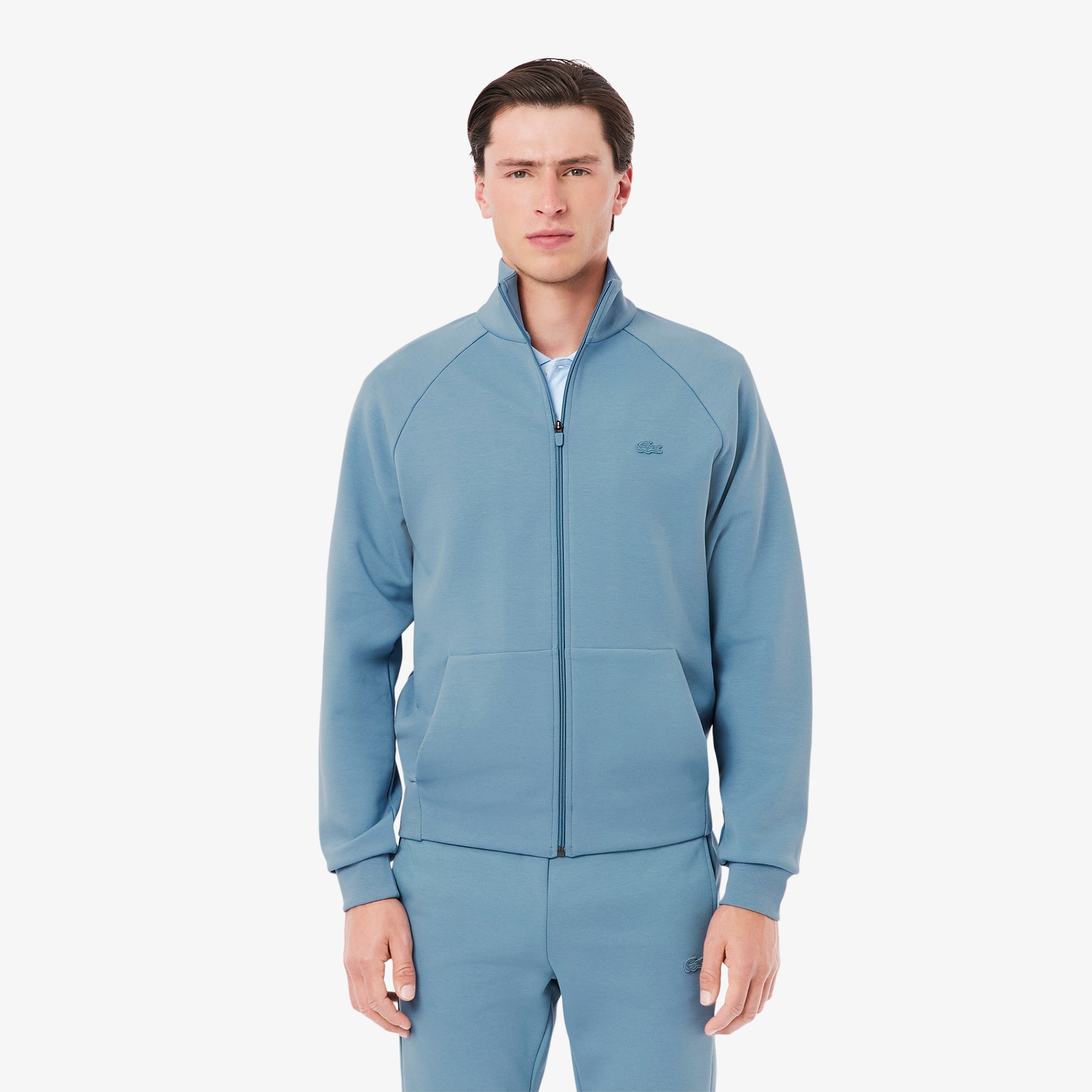 Casaco Dupla Face com Ziper com Mangas Raglan Lacoste