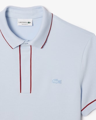 Polo Regular Fit Paris em Piqu&eacute; Stretch