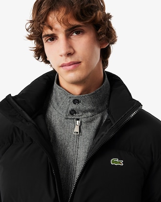Jaqueta Puffer com Capuz Repelente &agrave; &Aacute;gua