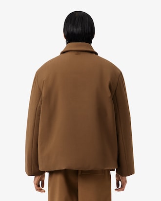 Casaco Acolchoado em Mistura de Lã Runway