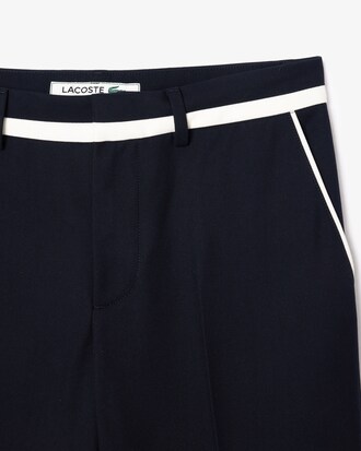 Cal&ccedil;a de Terno com Emblema Regular Fit