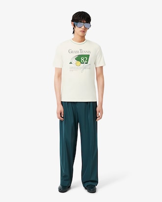 Remera con estampado de tenis Runway