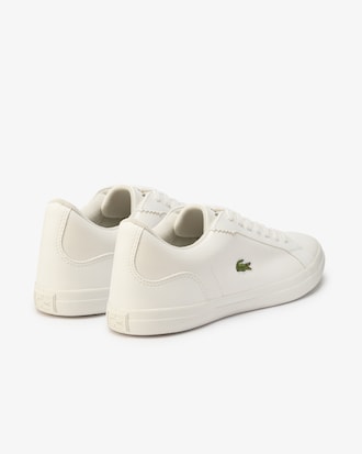T&ecirc;nis em Couro Masculino Lacoste Lerond