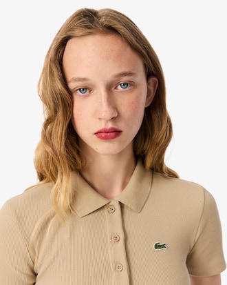 Polo Slim Fit L.12.D em Algod&atilde;o Canelado