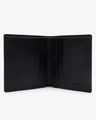 Carteira compacta em Couro Nomogramme