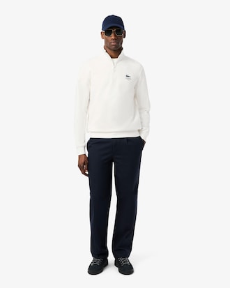 Buzo Cuello Alto con Cierre y Estampa