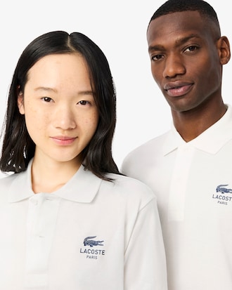 Polo L.12.12 Signature Print Fit Clásico