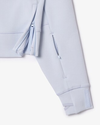 Buzo De Algodón Corto Con Capucha