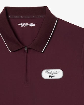Camisa Polo Ultra Dry Badge Accent Tennis Heritage