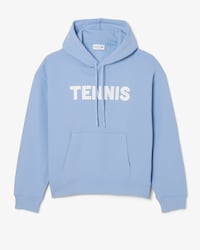 Buzo con capucha de tenis con estampado