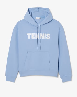 Buzo con capucha de tenis con estampado