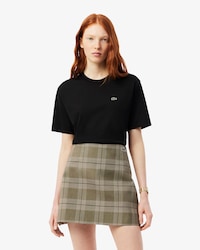 Camiseta de Algodão com Caimento Relaxado