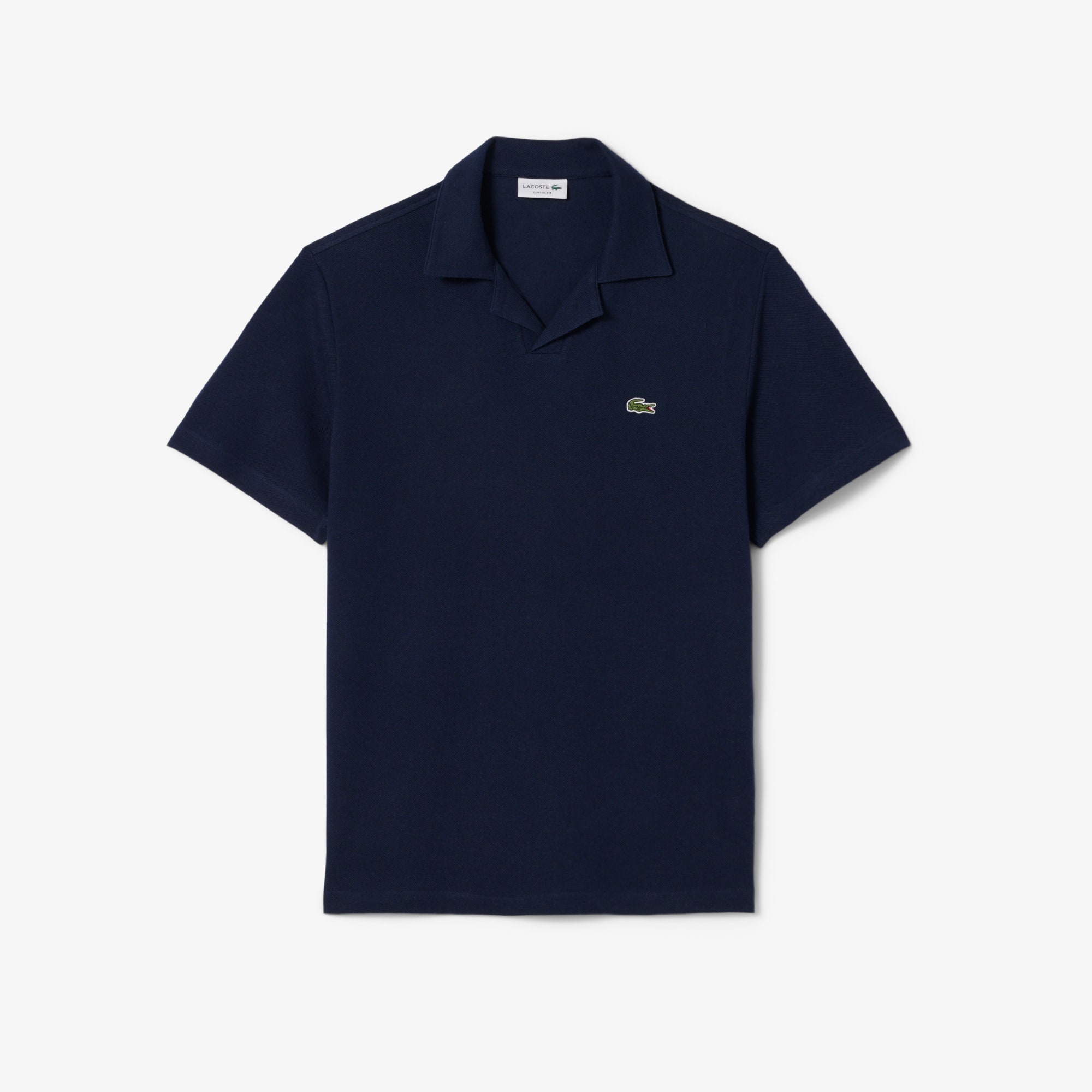 Polo DE Corte Clásico Mezcla DE Algodón Y Lino