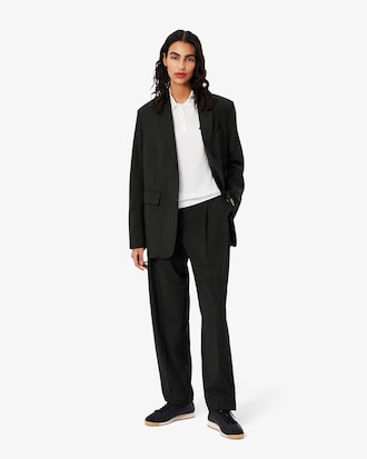 Pantalones Pinzados Wide Fit