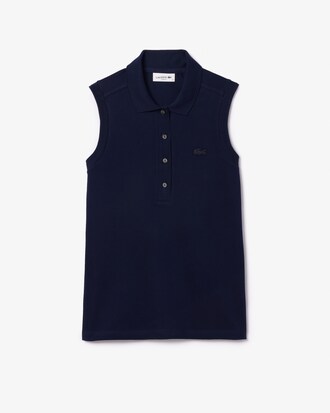 Polo Slim Fit L.12.D sem Mangas em Stretch