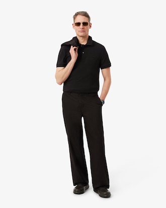 Polo de punto de canal&eacute; de corte cl&aacute;sico