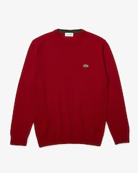 Sweater De Lana Merino Y Cuello Redondo Fit Regular