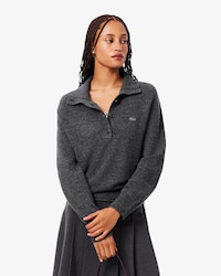 Wool High Neck Sweater