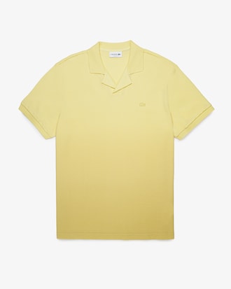 Polo Mini-Piqu&eacute; Ombr&eacute; com Caimento Cl&aacute;ssico