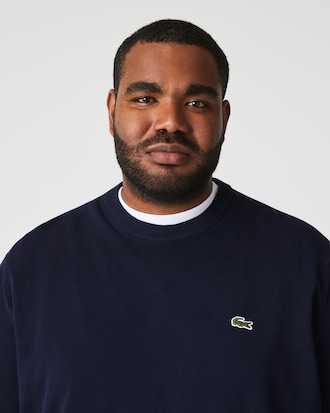 Sweater De Algod&oacute;n Con Cuello Redondo