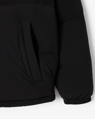 Jaqueta Puffer com Capuz Repelente &agrave; &Aacute;gua