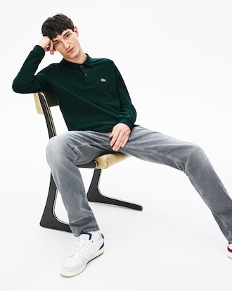 Polo Cl&aacute;ssico Fit de Manga Longa L.12.12