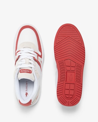 Tênis Feminino de Couro L001 com Logotipo na Língua