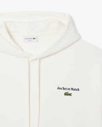 Buzo de Algodón con Capucha Estampado