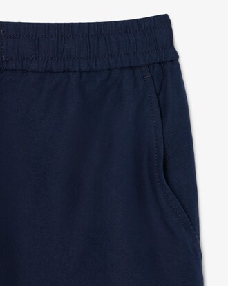 Regular Fit Linen Blend Twill Shorts