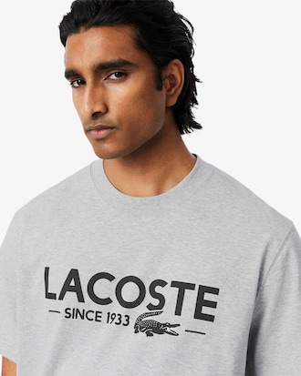 Camiseta de Algodão com Estampa