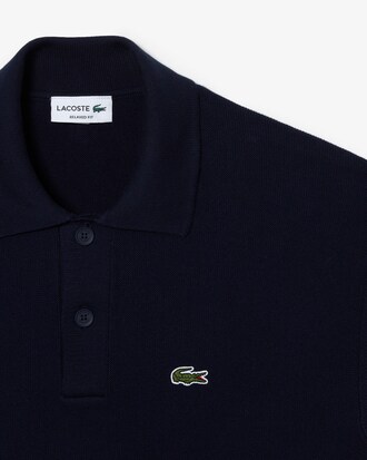 Su&eacute;ter Polo Relaxed Fit de Algod&atilde;o