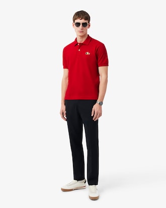 Camisa Polo Original L.12.12 Classic Fit Edi&ccedil;&atilde;o CopaB&eacute;lgica