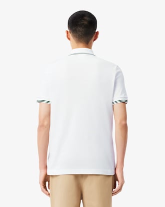 Polo L.12.12 con Acento en Ruedo Fit Regular