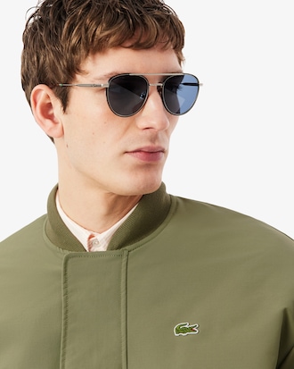 Jaqueta Bomber em Tafet&aacute; Repelente &agrave; &Aacute;gua