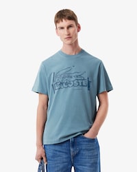 Remera De Jersey De Algod&oacute;n Estampada