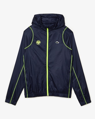 Jaqueta p&oacute;s-jogo masculina Lacoste SPORT Roland Garros Edition