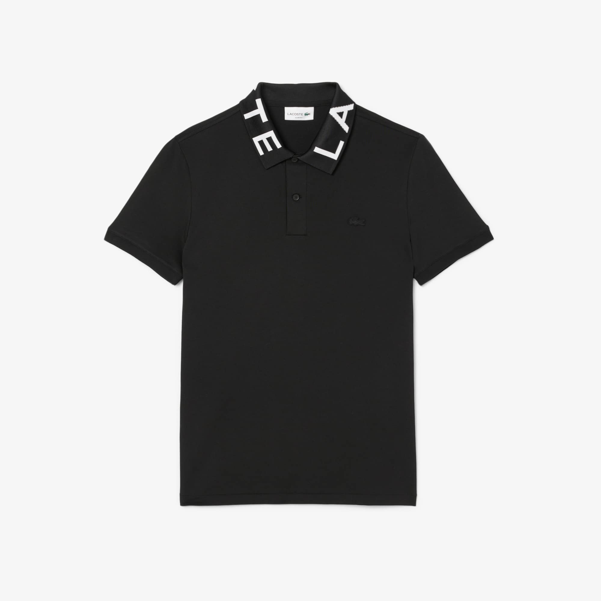 Camisa Lacoste Polo Branded em Malha Jacquard