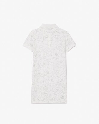 Vestido em Piqué Estampado Floral