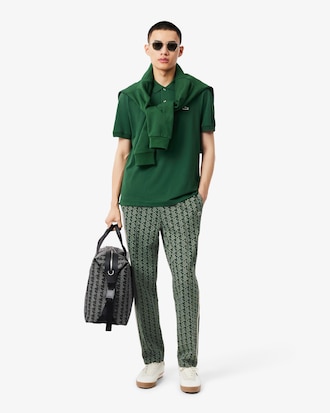 Pantal&oacute;n Con Estampa De Monograma