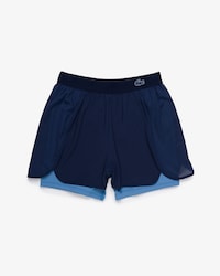 Bermuda Esportiva em Tecido Tafet&aacute; Stretch