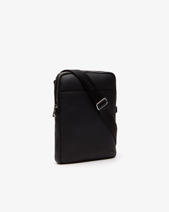 Bolsa masculina Ga&euml;l em lona de Piqu&eacute; revestido com z&iacute;per