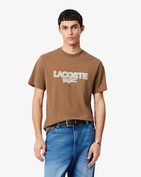 Remera de punto de algod&oacute;n con estampado