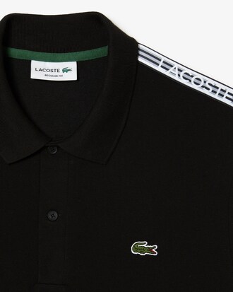 Camisa Polo Regular Fit Stretch Piqu&eacute; com Logo