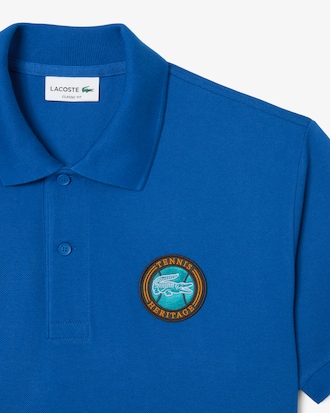 Polo Mini-Piqué con Escudo Fit Clásico
